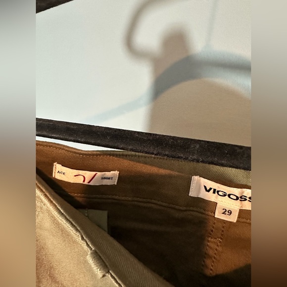 Vigoss Ace High Rise Cargo Short in Olive Green - Picture 12 of 13